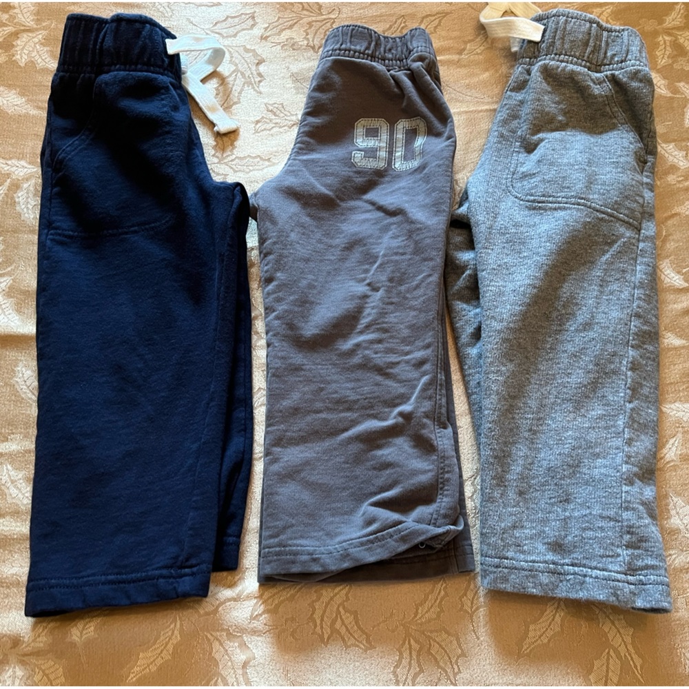 Carters and Osh Kosh Boys cotton Joggers/Sweat Pants